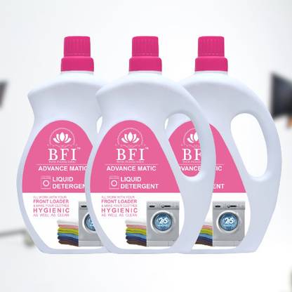 BFI Liquid Surf/Liquid Detergent for Washing Machine Lime Liquid Detergent