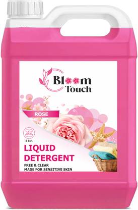 BloomTouch Rose Detergent_5 ltr Rose Liquid Detergent