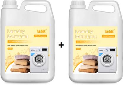 AEBLX Laundry Liquid detergent, Washing Machine Liquid & Handwash Lime Liquid Detergent