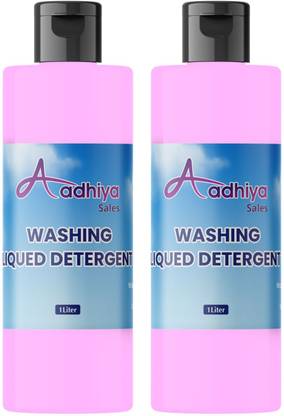 Kashtabhajan Top Load & Front Load Blooming Garden Floral Liquid Detergent (1 L) Lavender Liquid Detergent