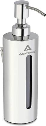 ANATOMIX Soap Dispenser Bottle with Pump for hand wash 200ml Pack Of 1 steel 200 ml Liquid Dispenser
