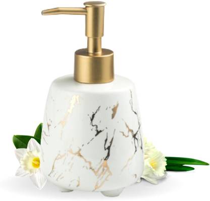 Nestasia Elegance Wall-Mounted Ceramic Dispenser: Liquid, Lotion & Sanitizer 300 ml Liquid Dispenser