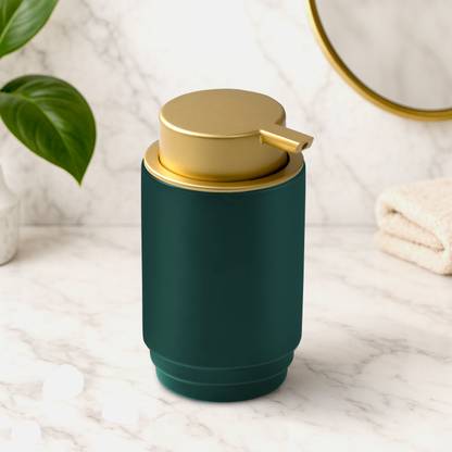 Plantex Ceramic Liquid Soap Dispenser/Shampoo Dispenser/Handwash Dispenser for Bathroom 250 ml Sanitizer Stand, Conditioner, Soap Dispenser