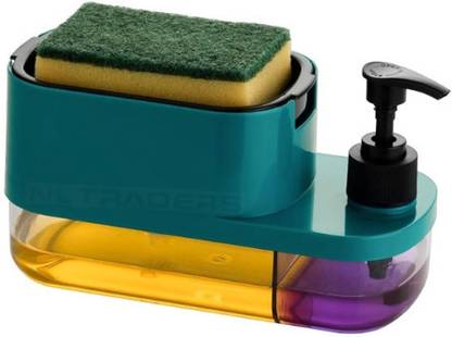 NL Traders Liquid Dispenser ,Soap Dispenser Soap Pump ,3-in-1 soap dispenser for kitchen 400 ml Liquid, Soap Dispenser