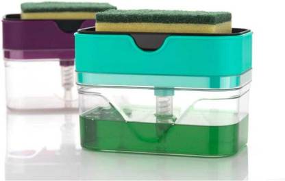Kota Multi Store 2 in 1 Soap Dispenser for Dishwasher Liquid Holder, Liquid Dispenser 300 ml Liquid Dispenser