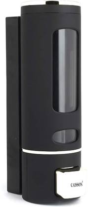 AMATRA Premium Quality Black Soap Dispenser (Set of 2) For Gel, Foam, Conditioner 400 ml Gel, Lotion, Foam, Conditioner Dispenser