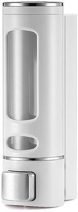 CLIBO Premium Quality Wall Mount Plastic Soap Dispenser - Pack Of 1 400 ml Conditioner, Gel, Liquid, Lotion, Sanitizer Stand, Shampoo Dispenser