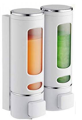 Sellzy ABS Plastic Wall Mounted Liquid Handwash Soap Dispenser for Bathroom Kitchen 800 ml Conditioner, Foam, Gel, Lotion, Shampoo, Sanitizer Stand, Soap, Liquid Dispenser