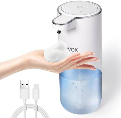 SERPLEX Touchless Automatic Foaming Soap Dispenser for Bathroom 0.4 L Soap Dispenser