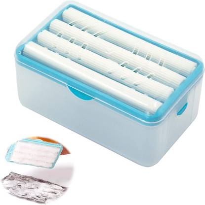 Pheonix Easy Cloth Washing Soap Roller, Dispenser Case With Lid Having Roller 500 ml Soap Dispenser