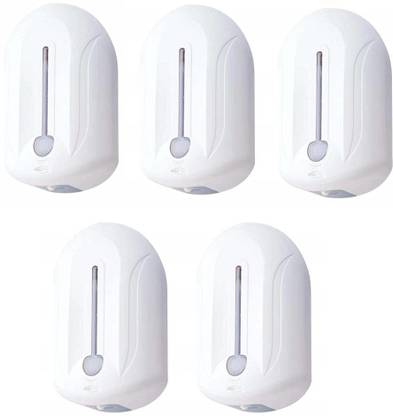 BLOWHOT Automatic Sanitizer Spray Dispenser Infrared Motion Sensor Touch Less 1100 x 5 = 5500 ml Liquid, Soap Dispenser