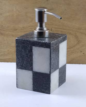 Une Decor Marble Stone Bathroom Soap Dispenser Luxury Export Quality 200 ml Soap, Lotion, Liquid, Shampoo Dispenser