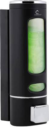 CUROVIT ABS Soap Dispenser for Bathroom & Kitchen 200 ml Liquid, Gel, Sanitizer Stand, Shampoo, Soap Dispenser