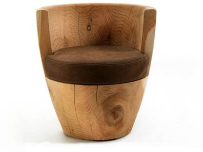 FPR Coffee Cup Single Chair 004 Natural Fiber Living Room Chair