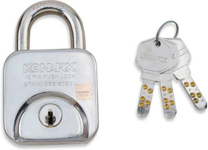 Konark PUSH LOCK 60 MM Padlock
