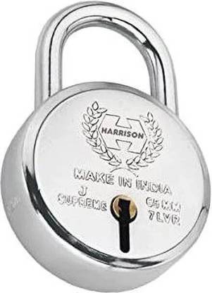 HARRISON 0643 J Supreme Round 65mm BCP Padlock with 6 Lever, Padlock
