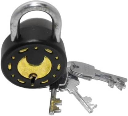 KK Galaxy Double lock system for Shop,Godown,Main Gate-Main Door Lock with 3 keys Lock