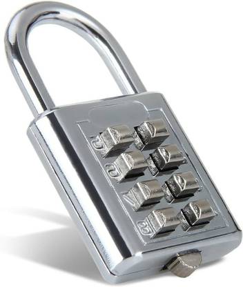 Justakeit Combination Lock 10 Digit Push-Button Combination Number Code Luggage Lock Lock