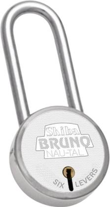 Shiba Bruno 40mm Long Shackle Round Padlock Pack Of 1 Padlock