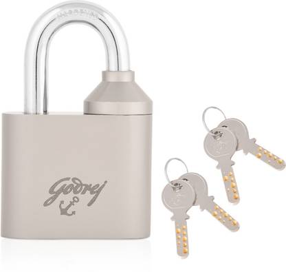 Godrej Locks Dual Access - 2 Master Keys, 2 User Keys Padlock