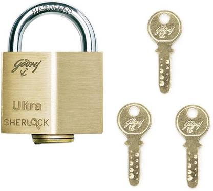 Godrej Ultra Sherlock 3 Keys - Blister Lock