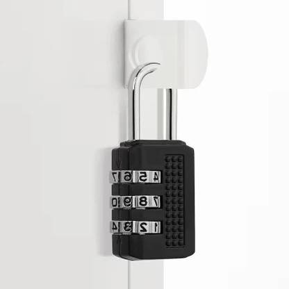 Justakeit 3 Digit Number Locks for Luggage Bag Travelling Password Locks Combination Combination Lock