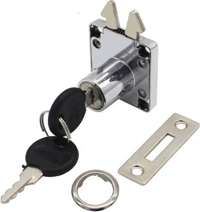 VicTac Auto Locking Double Hook Lock Furniture Mailbox Locks Drawer Cabinet Hook Lock Lock