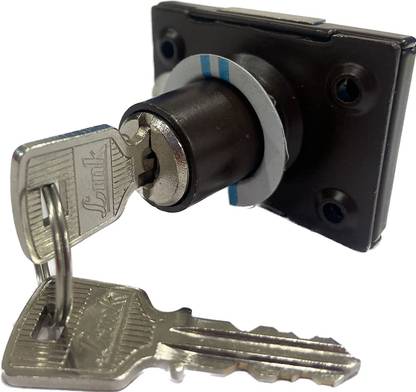लिंक Multipurpose Furniture Lock 701 | Reversible Keys | Made in India (1Pc) ताला