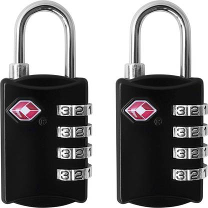 Bluedeal tools TSA Luggage Locks (2 Pack) - 4 Digit Combination Steel Padlocks Combination Lock