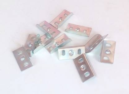 NR TRADERS MS Lock Patti (12 Pcs) 1.5 x 1 x 1cm Lock