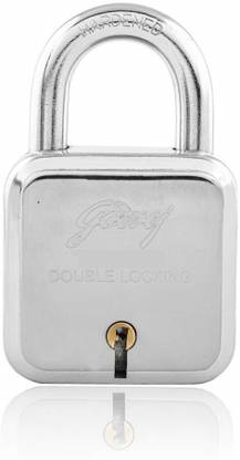 Godrej Square 8 Lever 4Keys Padlock
