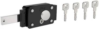 Godrej ultra side shutter universal with 4 keys (pack of 1) Lock