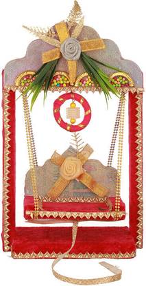 Shubhparv Krishna Jhula Laddu Gopal Jhula, God Jhula, Bal Gopal Religious BM Fancy no.6 Jhula