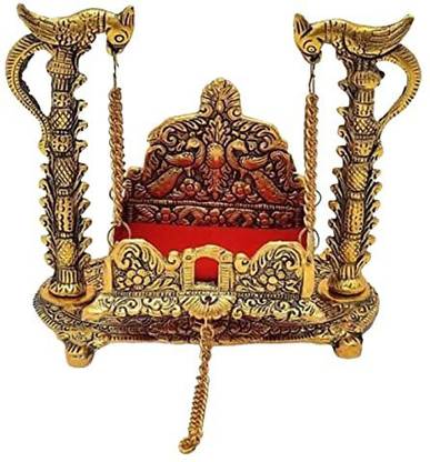 SULBHA HANDICRAFT LADDU GOPAL, krishna jhula, Ganesh ji jhula, sitla mata jhula, khatu shyam bhagwan, metal Jhula