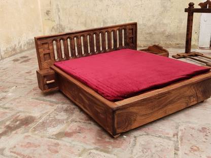 mk jangir Wooden Laddu gopal bed, Bed size 24×18 side tebal 3"×3"=2 Jhula