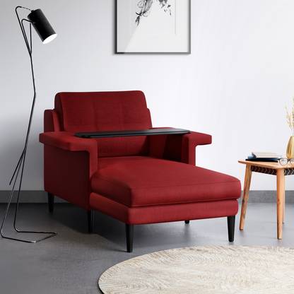 Godrej Interio Flight 1 Solid Wood Chaise