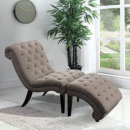 LUSTRE ENTERPRISE Solid Wood Lounger