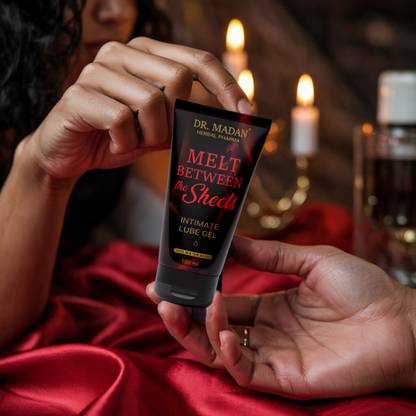 Dr. Madan Herbal Pharma Lubricant Gel – Long Lasting, Skin-Friendly, Natural Water-Based Intimate Gel Lubricant