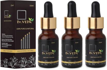 Dr.Vedic 100% Pure & Natural-Oil (Pack Of 3) Lubricant
