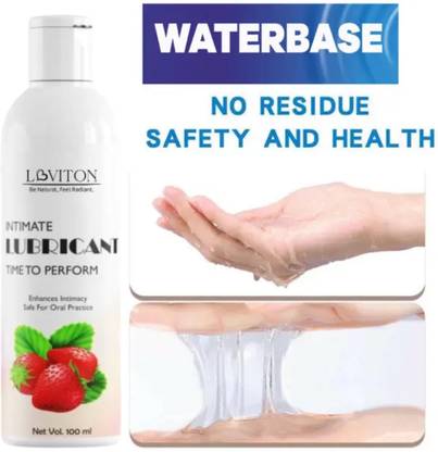 loviton Sensual Strawberry Flavored Lubricant for Intimate Nights Lubricant