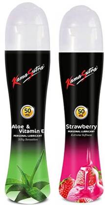 Kamasutra Aloe and Vitamin E + Strawberry Personal Lubricant Lubricant