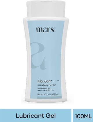 mars by GHC Water Based Strawberry Flavored Intimate Lubricant Gel for Men Lubricant