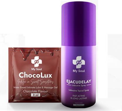 My Soul ChocoLux Lube Gel for Men(10 Sachet) Lubricant