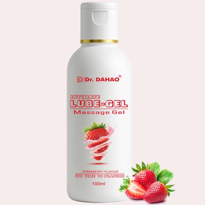 Dr. DAHAO Lubricant For Men & Women Strawberry Flavour infuses a fruity delight Strawberry Lubricant