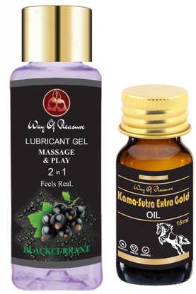 Way Of Pleasure Lubricant Water Based Lube Gel Blackcurrent Flavor Oil Lubricant