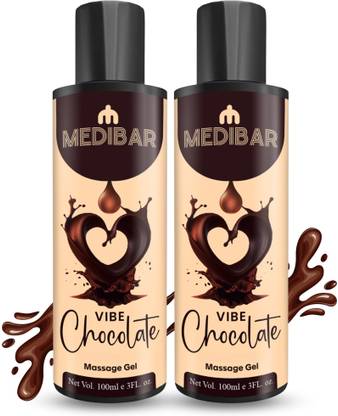 medibar Chocolate Lube Intimate & Massage Gel | Easy on skin | Water based lube Lubricant