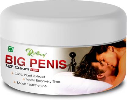 Riffway Big Pe-nis Sexual Cream | Gel Cream For 9 Inch Size Every Time, Improves Energy