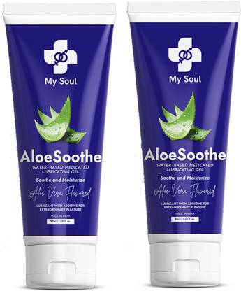 My Soul Natural Lube Gel with Aloe Vera-Edible & Smooth Lubricant