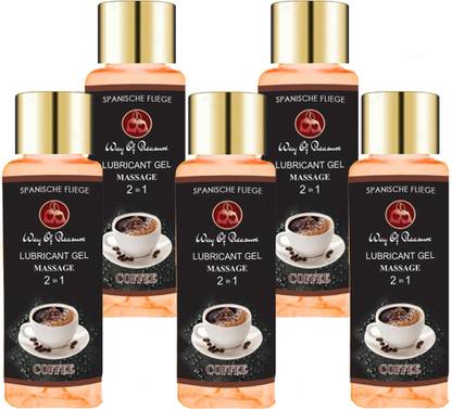 Spanische Fliege Water Based Lubricant Gel Coffee Flavour Lube Non Sticky Lube, Massage Long Last Lubricant