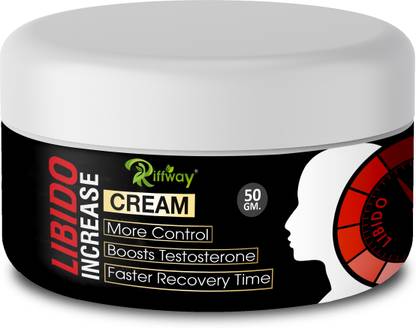 Riffway Libido Sexual Cream | Gel Cream For 9 Inch Size Each Time Improves Desire